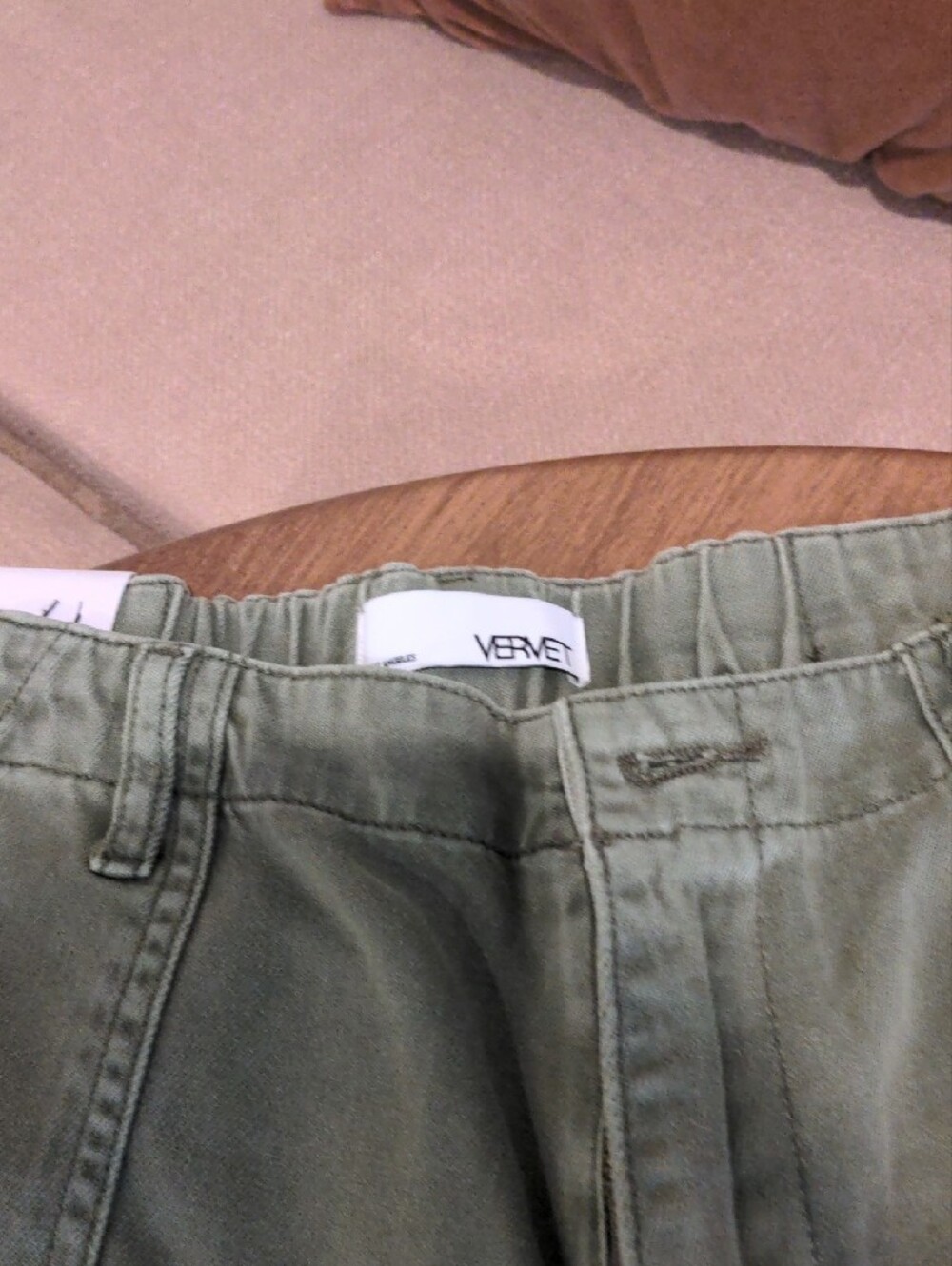Vervet Olive Green Joggers - Picture 2 of 4